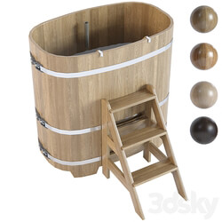 Oval hot tub from Bentwood 0.76*1.2m 