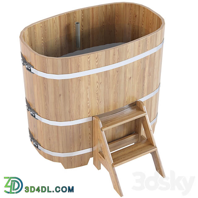 Oval hot tub from Bentwood 0.76*1.2m