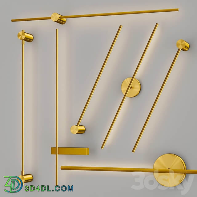 Sconce Trumpet tube Wide collection