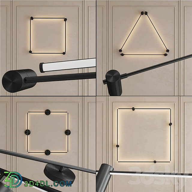 Sconce Trumpet tube Wide collection