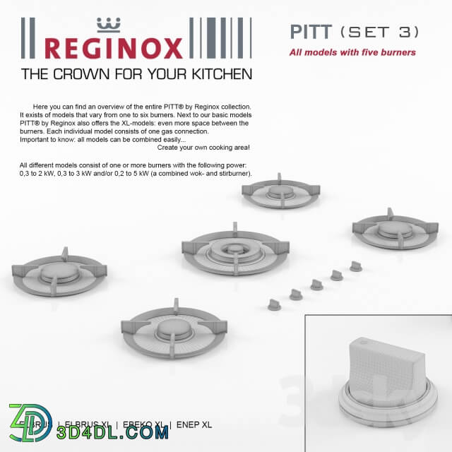 Reginox PITT SET 3