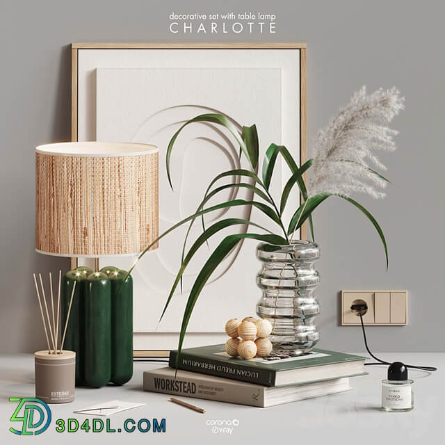 green decor set