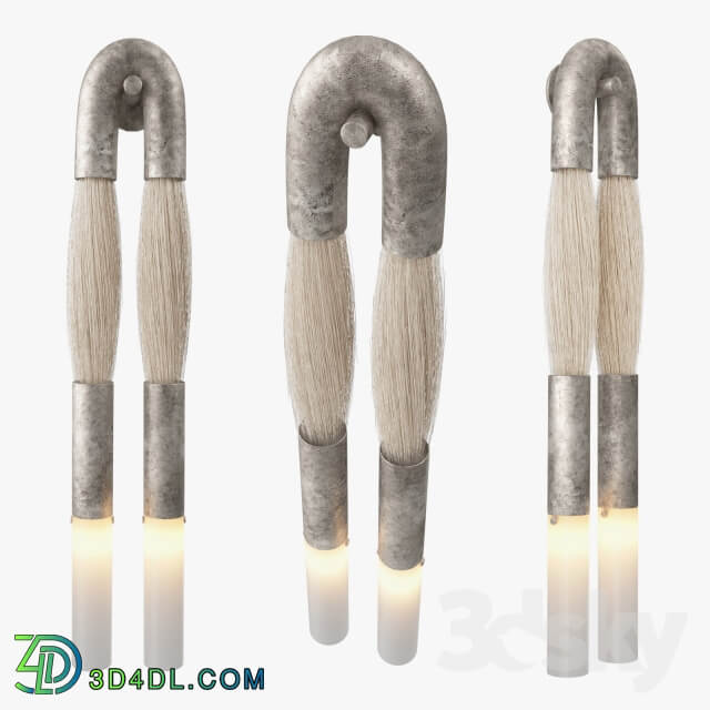 Apparatus studio Horsehair sconce