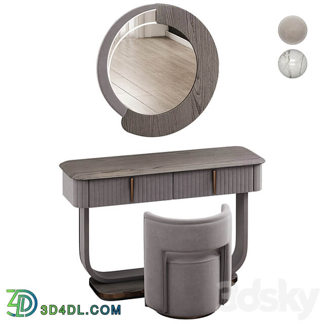 Saber Jewels CRYSTAL Narrow Dressing table