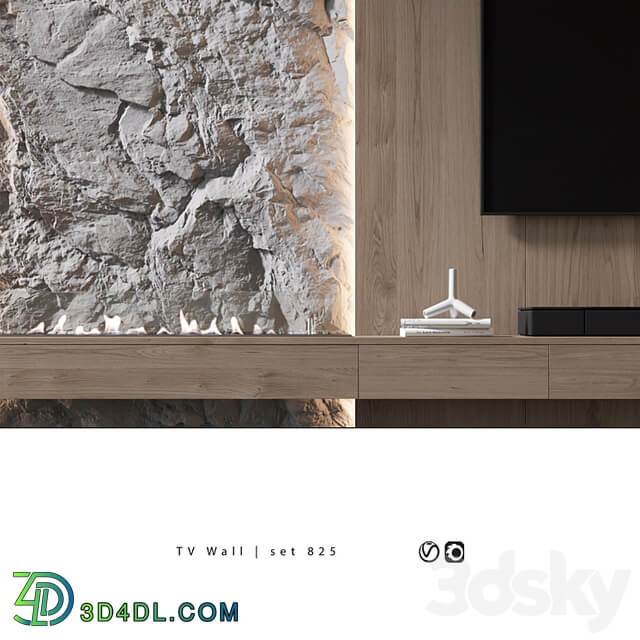 TV Wall | set 825