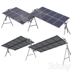 Rotary Solar Panel Power Plant 