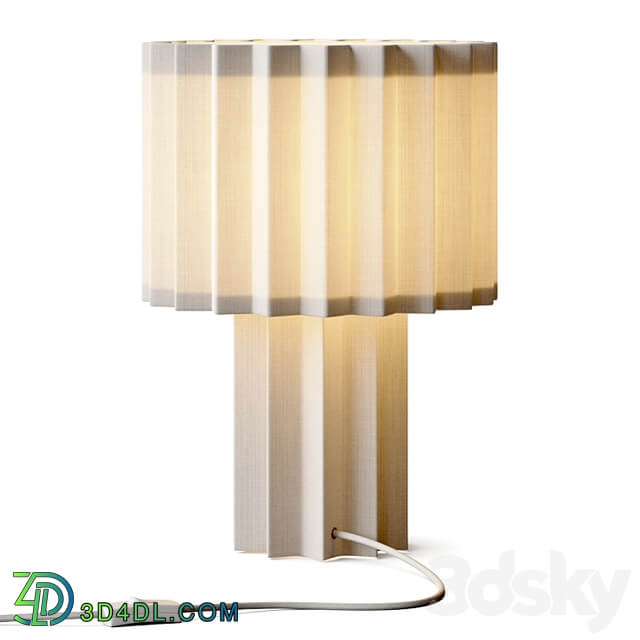 Folkform for Orsjo Belysning Plisse Table Lamp