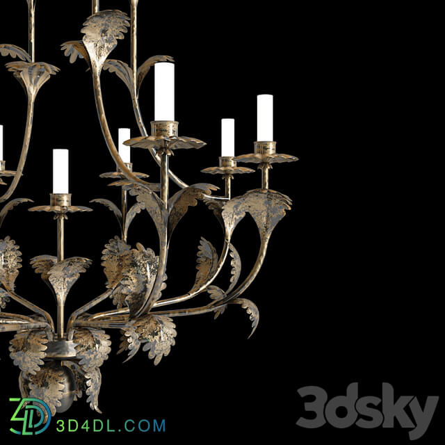 Vaughan Compiegne Leaf Chandelier