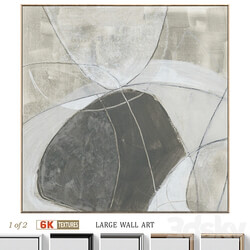 Large Abstract Neutral Textural Wall Art C 797 