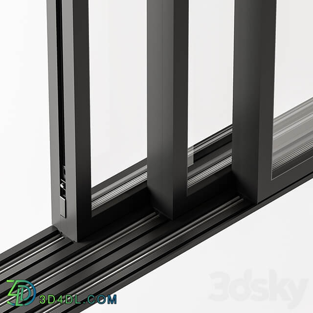 Sliding Metal Window Windows Set 20