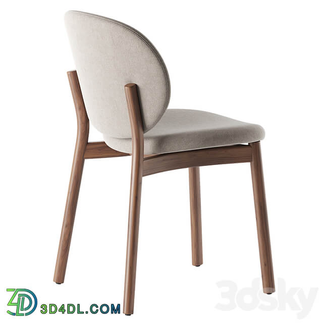 Ines Upholstered Chair By Calligaris