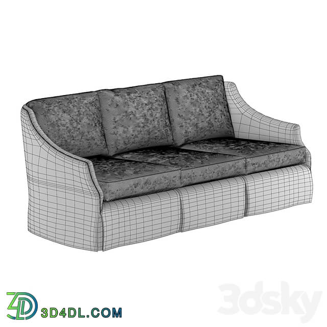 Fiora Waterfall Skirt Sofa V955W S