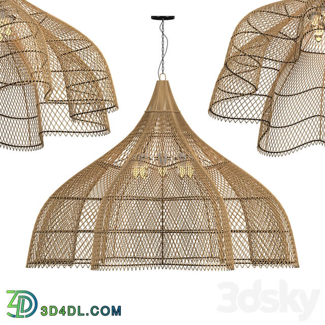 Matador Wicker Chandelier X Large