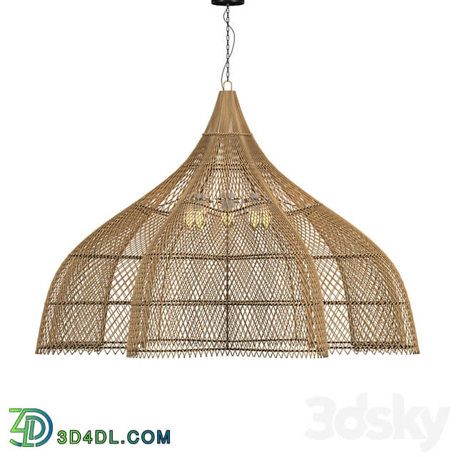 Matador Wicker Chandelier X Large