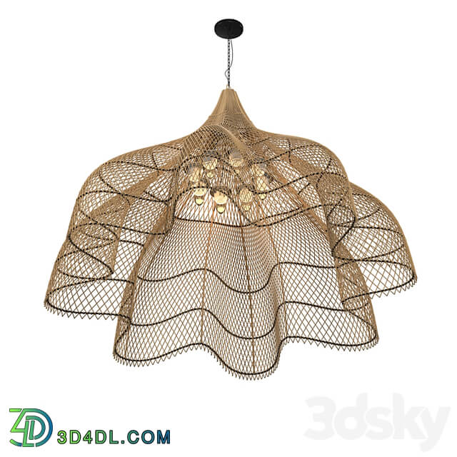 Matador Wicker Chandelier X Large