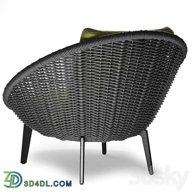 armchair Lido Cord (Minotti)