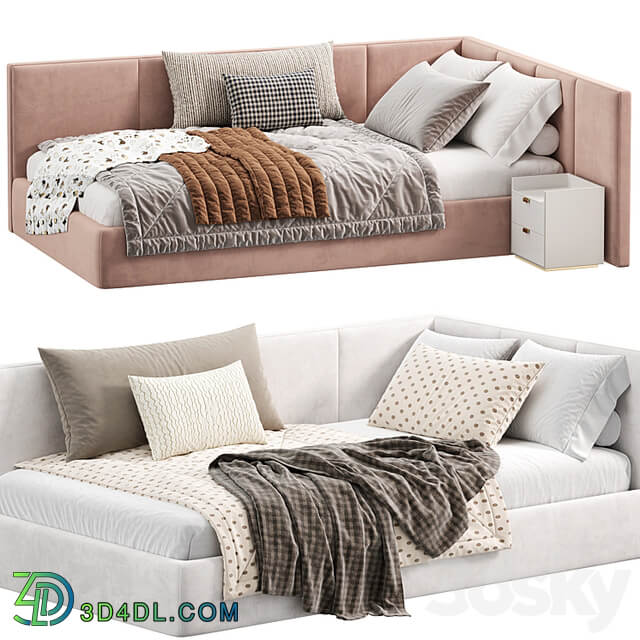 Parfe cushioned Corner bed