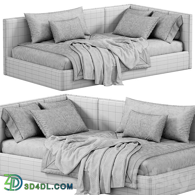 Parfe cushioned Corner bed