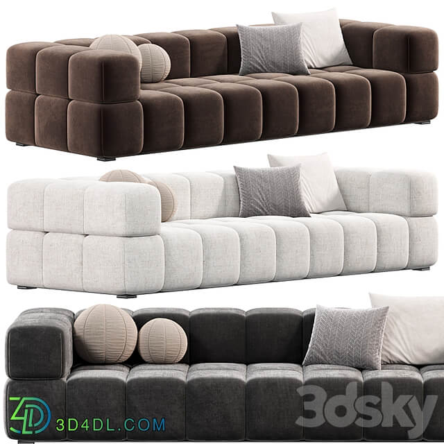 Thomas Long Module Sofa with Corner Backrest