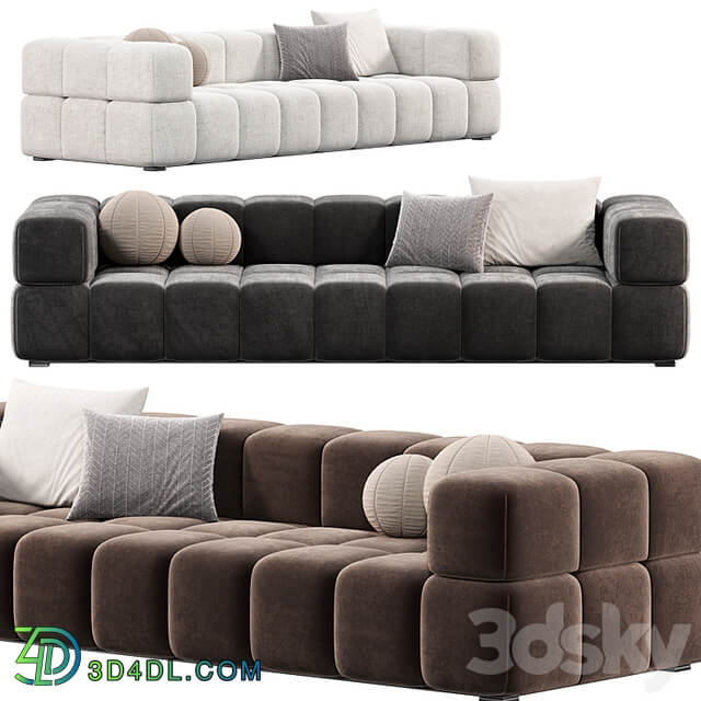 Thomas Long Module Sofa with Corner Backrest