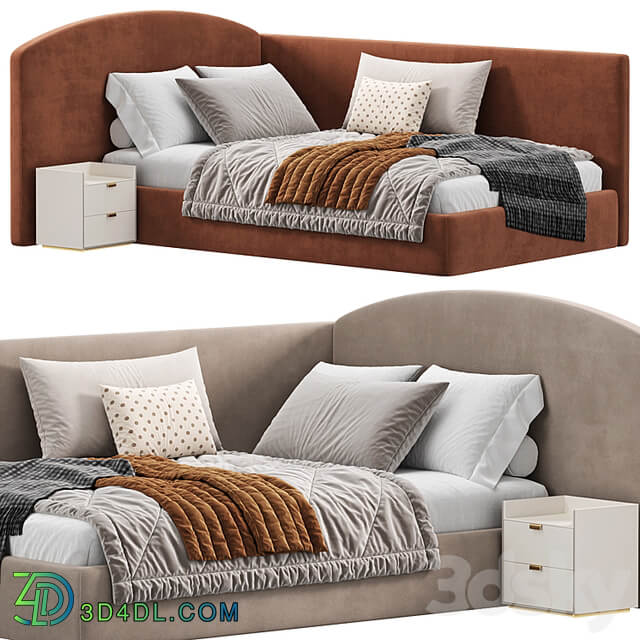 Neolia Bed BOLZAN by Milansofa