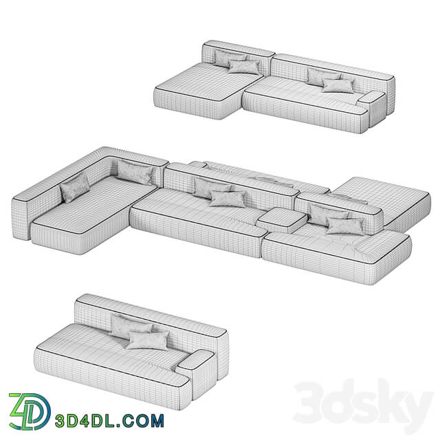 Modular sofa Lema Cloud