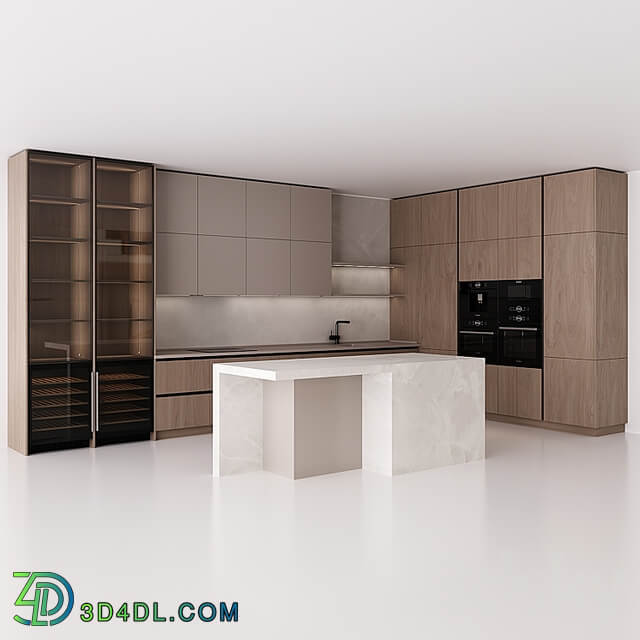 Kitchen in modern style 34