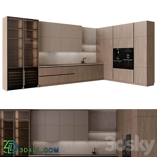 Kitchen in modern style 34