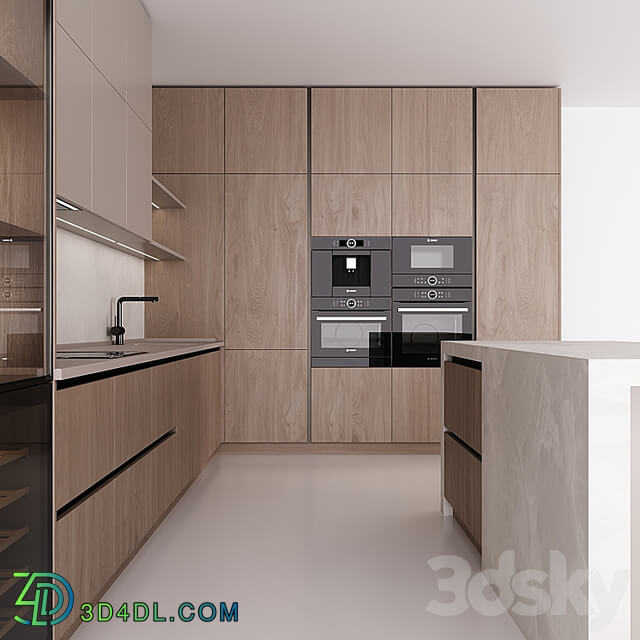Kitchen in modern style 34