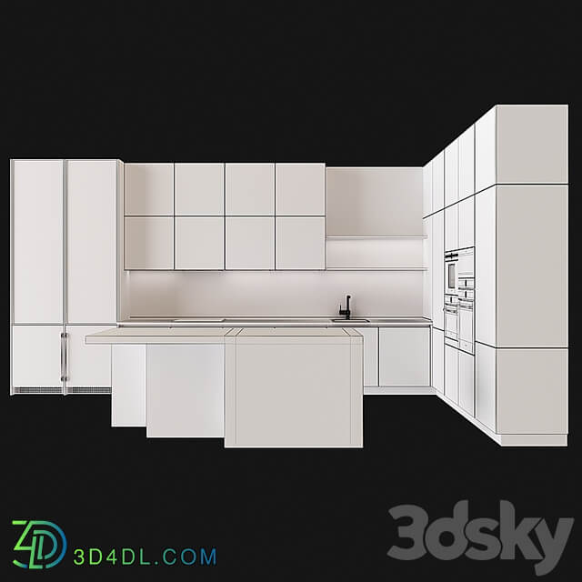 Kitchen in modern style 34