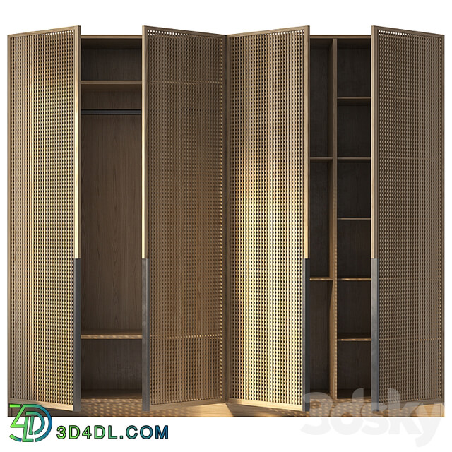 Wooden Wardrobe N002