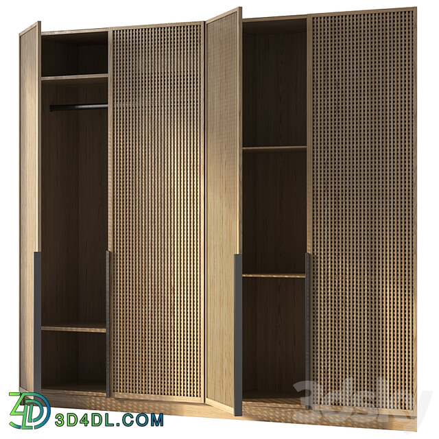 Wooden Wardrobe N002