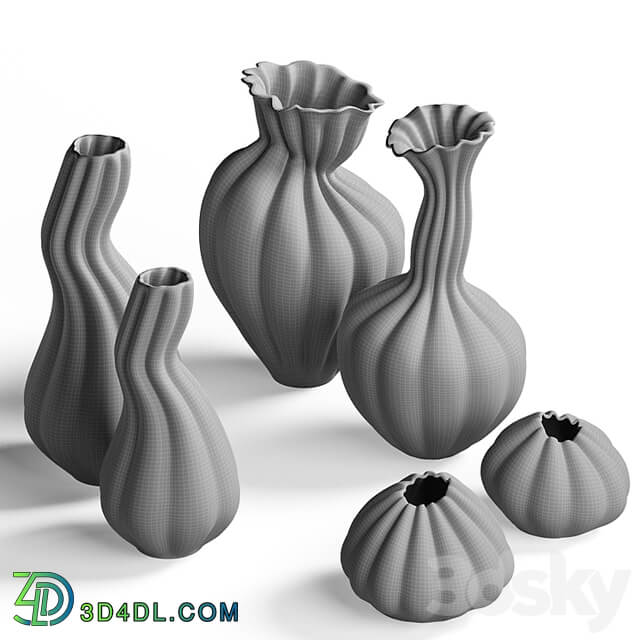 Set of decorative vases MALENE KNUDSEN