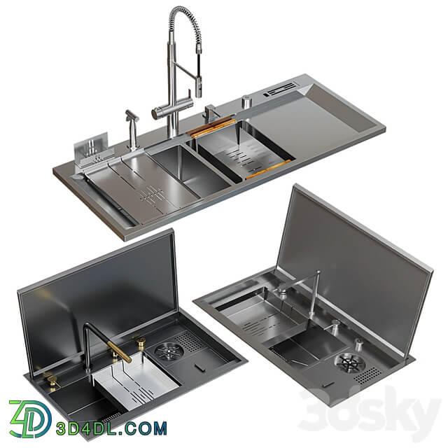 Asras sink set