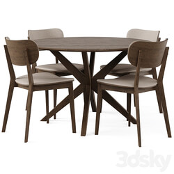 Dining Set 5 by Rowico Home 