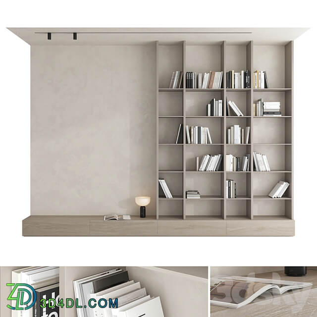 Bookcase set 01