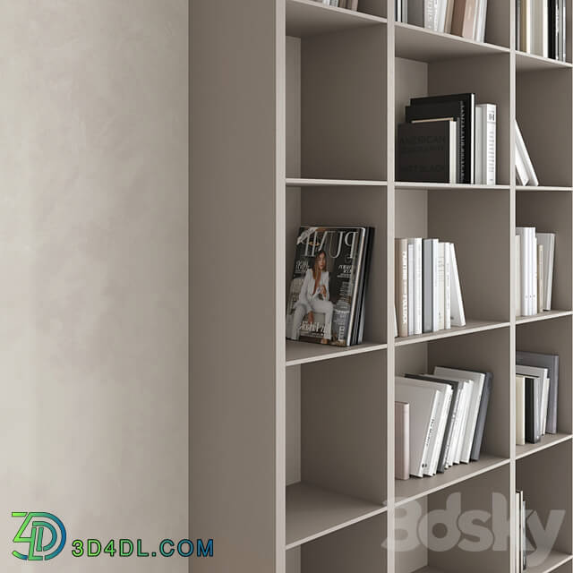 Bookcase set 01