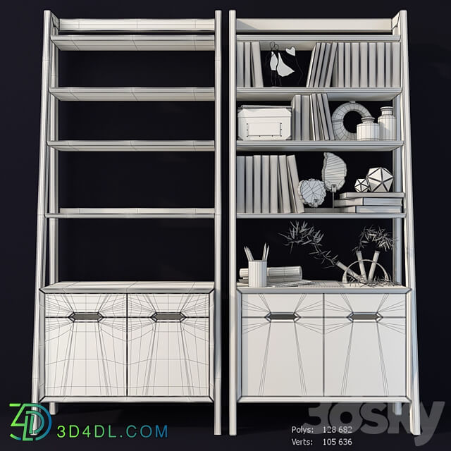 Shelving / cupboard Angle Krawell