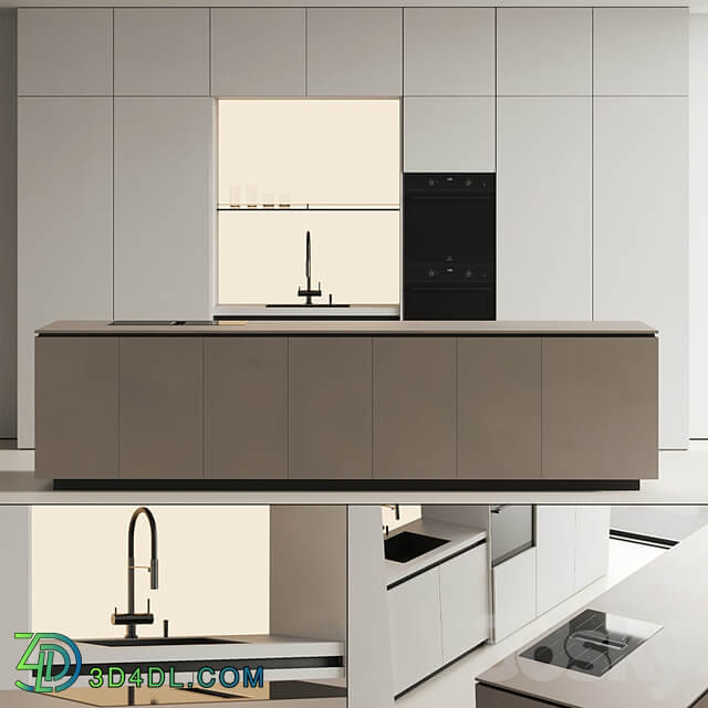 Modern kitchen with island 15