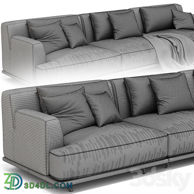 Poliform Tribeca 3 Seats Sofa