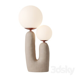 Oo Smooth Table Lamp Contemporary Hand 