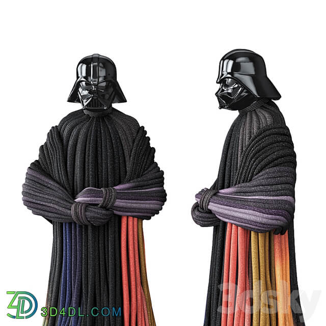 Darth Vader knitted