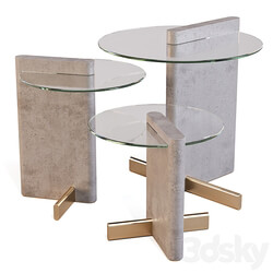 Roche Bobois: Paris Paname Side Tables 