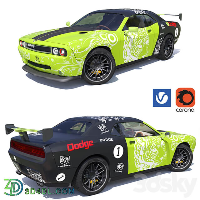 dodge challenger racing