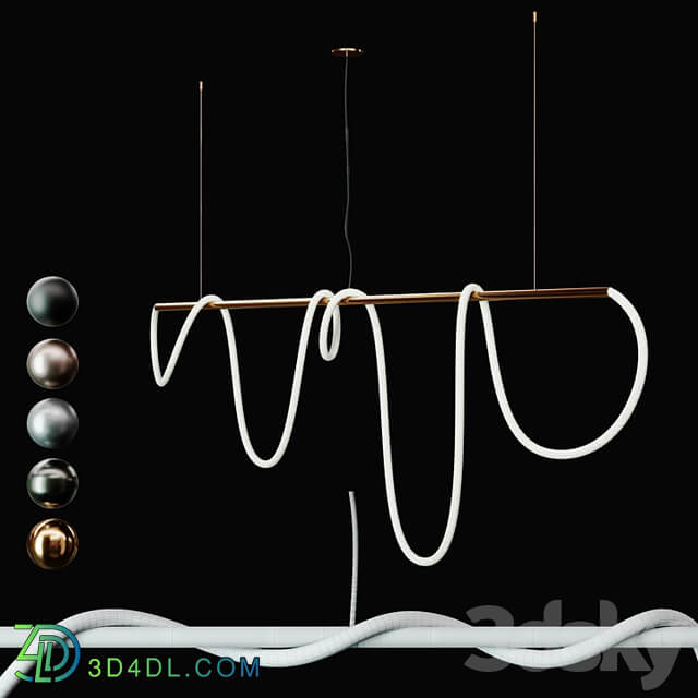 3Luke Lamp Pendant light Tracer Bar 2(8 ft) | 3lights || 5mat |