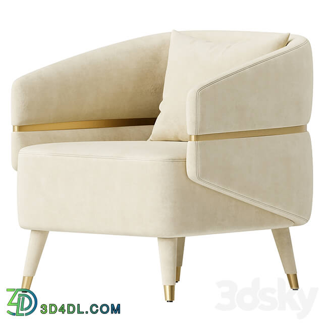 Ayla Velvet Accent Chair