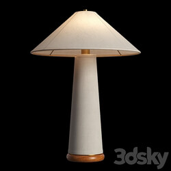 Ombra White Table Lamp 