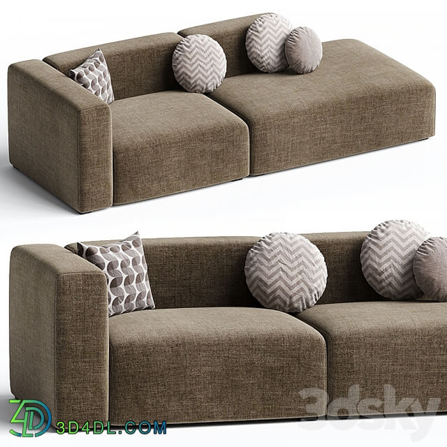 MAGS 2,5 SEATER COMBINATION 2 sofa By Hay