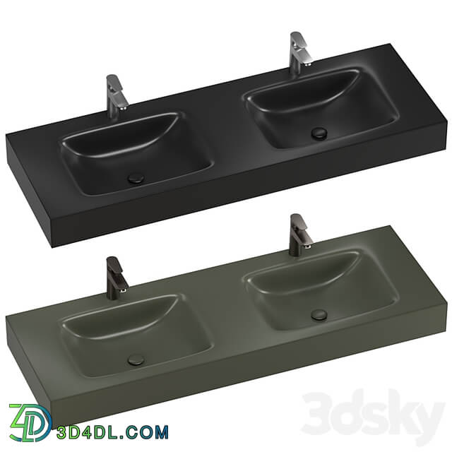 INBANI D worktops washbasins set