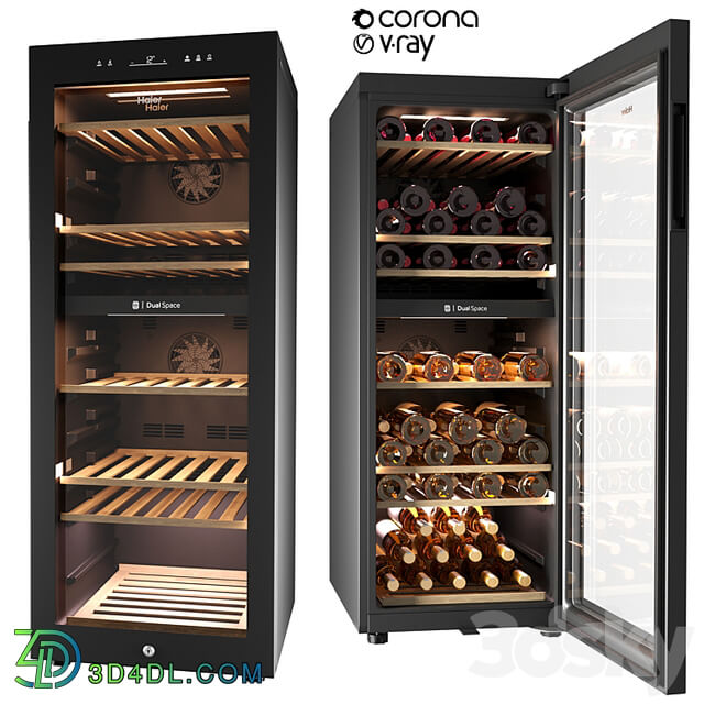 Wine cabinet (refrigerator) Haier FWC77GDAU1